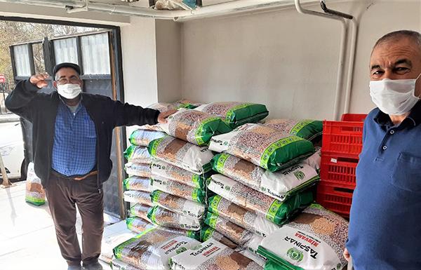 Afyon'da tohum dağıtımı yapıldı