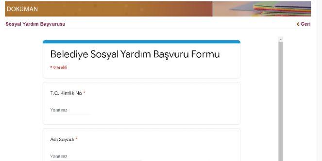 Sosyal Destek Başvuruları Online Yapılacak