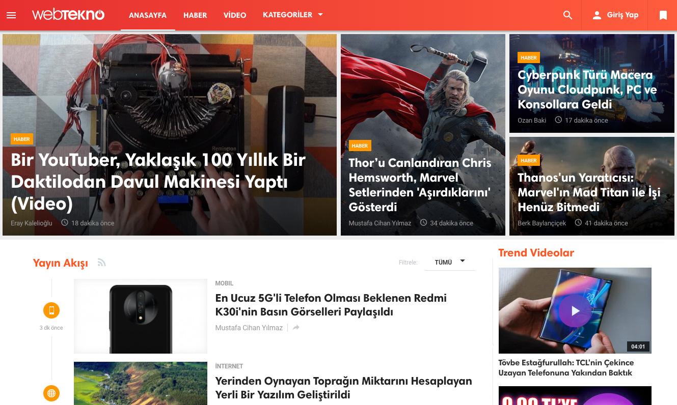 Güncel Teknoloji, Oyun ve Bilim Haberleri ile Samimiyetin Buluştuğu Nokta: Webtekno