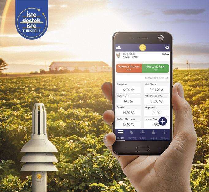Turkcell, Filiz uygulaması ile çiftçinin yanında