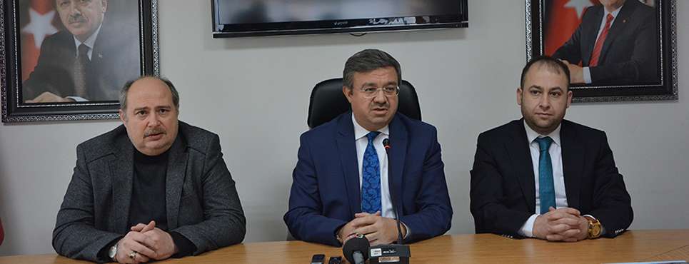 AK PARTİ’DE BASIN TOPLANTILARI DEVAM EDİYOR