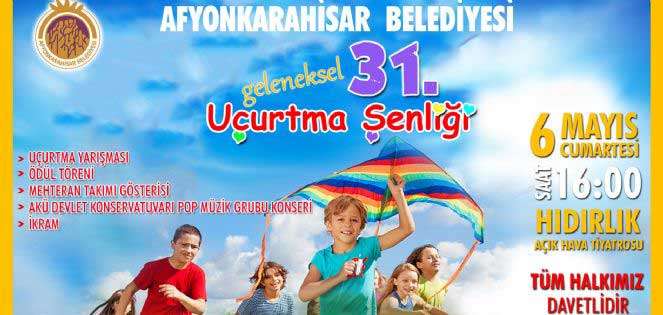 Uçurtma Şenliği 6 Mayıs'ta yapılacak