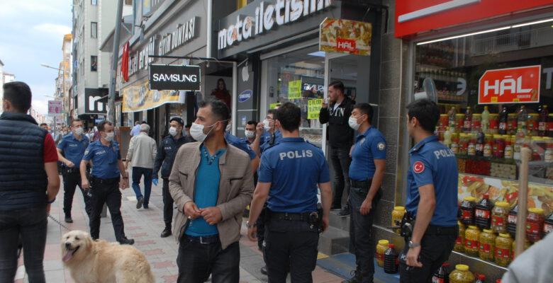 Afyon'da esnaf kavgası