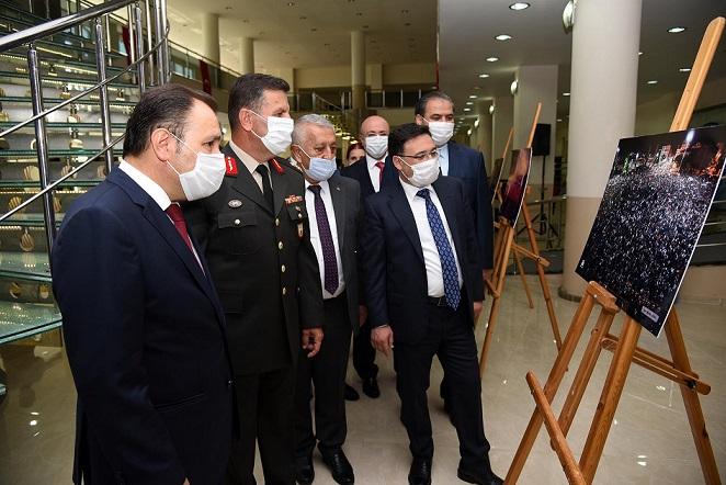 “15 Temmuz Milli Direniş, Unutmadık… Unutturmayacağız” Fotoğraf Sergisi Açıldı