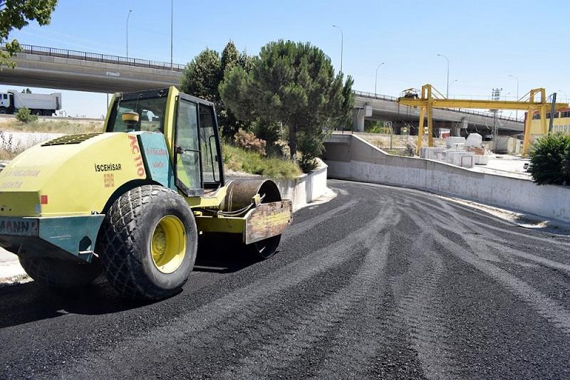 Dörtyolda Bulunan Alt Geçide Sıcak Asfalt Serildi