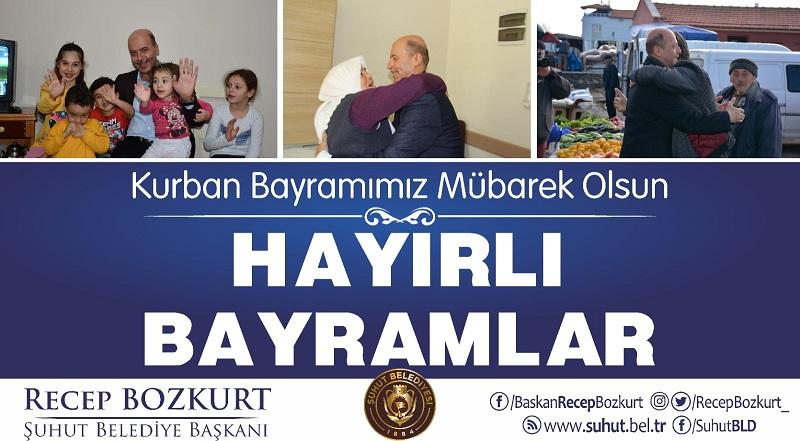 Başkan Bozkurt'tan bayram mesajı