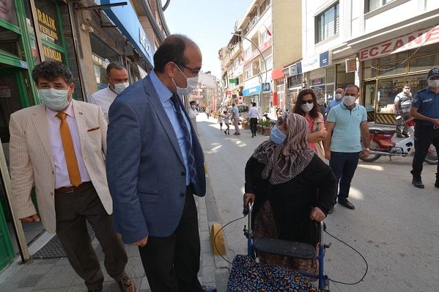 Sandıklı'da Koronavirüs denetimi