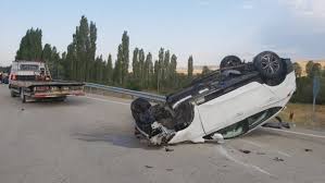 Afyon’da trafik kazası: 2 yaralı