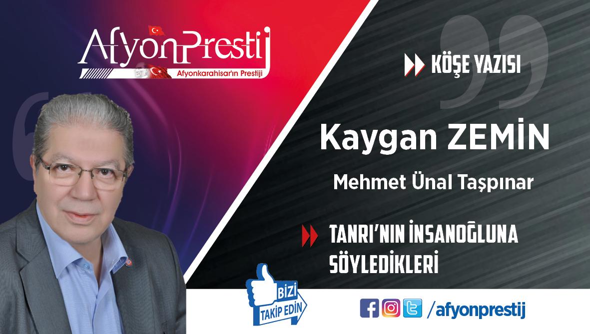 TANRI'NIN İNSANOĞLUNA SÖYLEDİKLERİ
