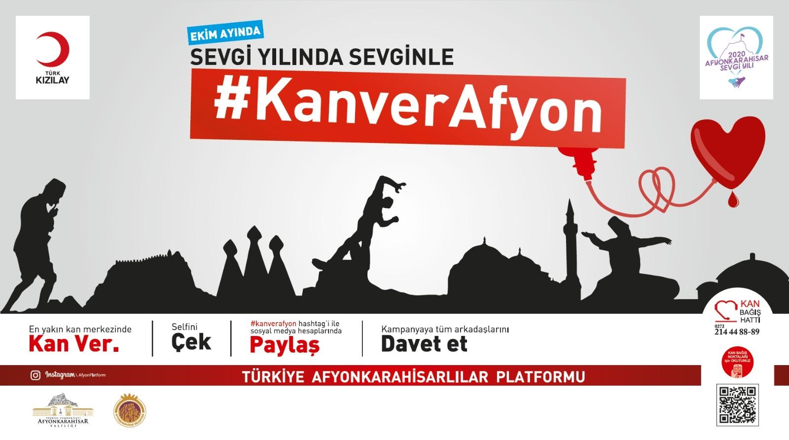 Haydi Afyon! Kan vermeye