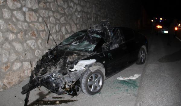 Dinar'da zincirleme kaza: 2 yaralı