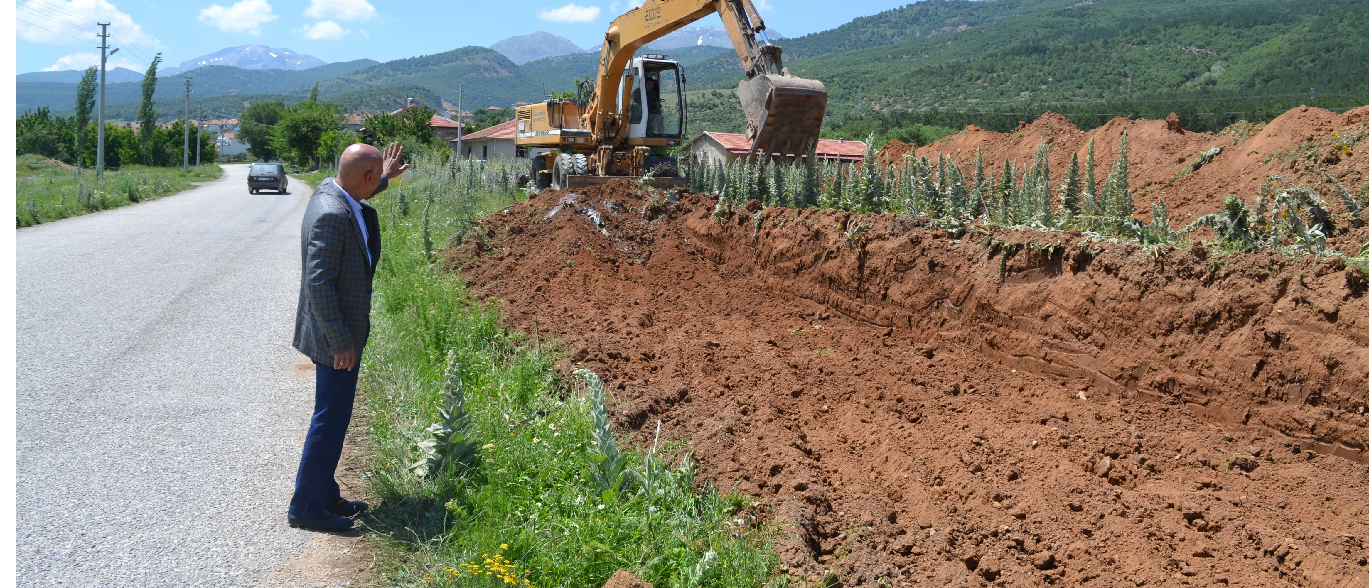 Sultandağı Mezarlığına ilave yapılıyor