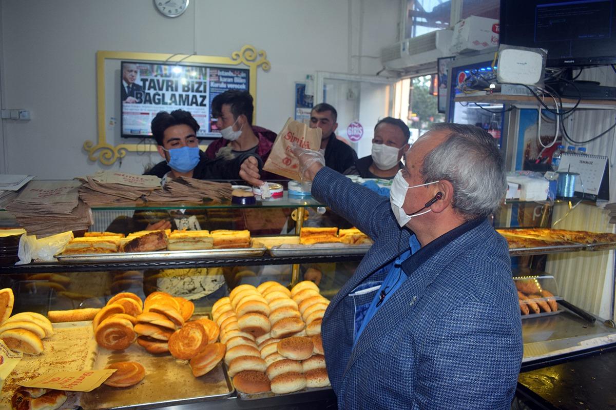 Kahvaltılar Başkan Şahin’den