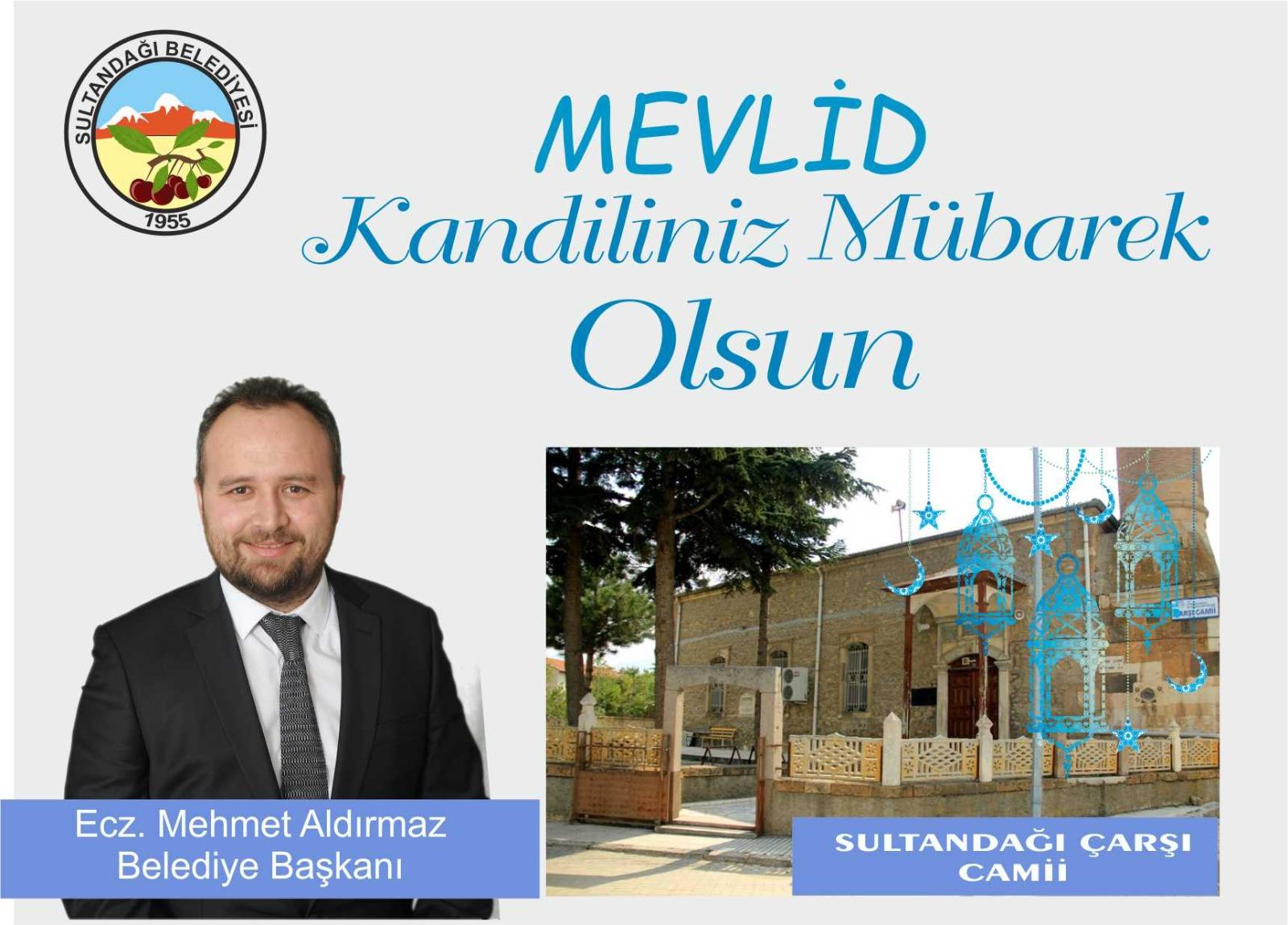 Başkan Aldırmaz'ın Mevlid Kandili Mesajı