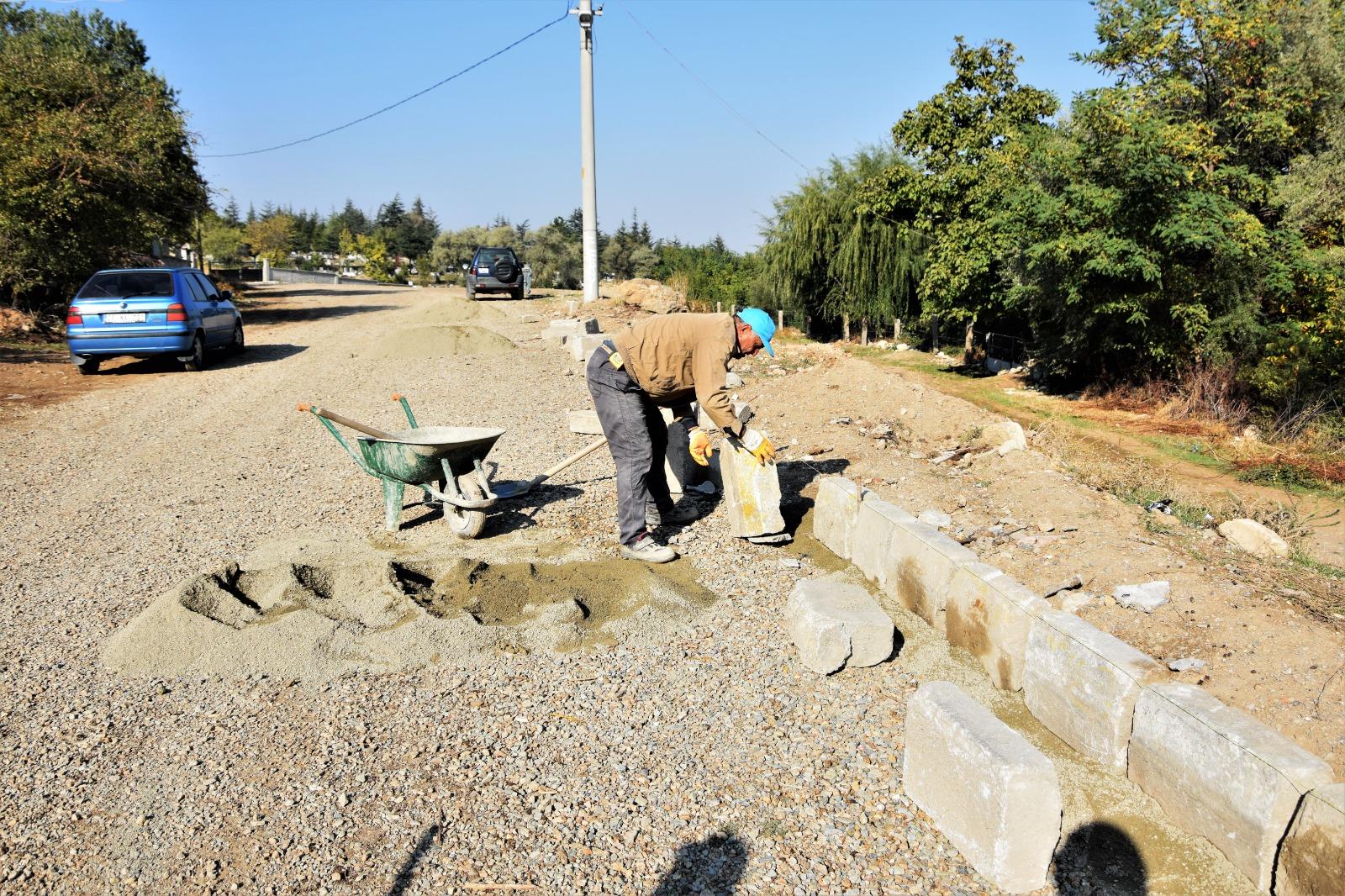 Dumlupınar Mahallesi Bordür Çalışmaları