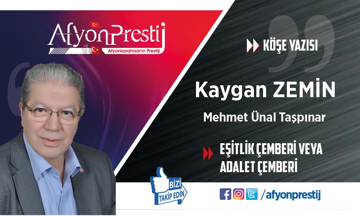EŞİTLİK ÇEMBERİ veya ADALET ÇEMBERİ