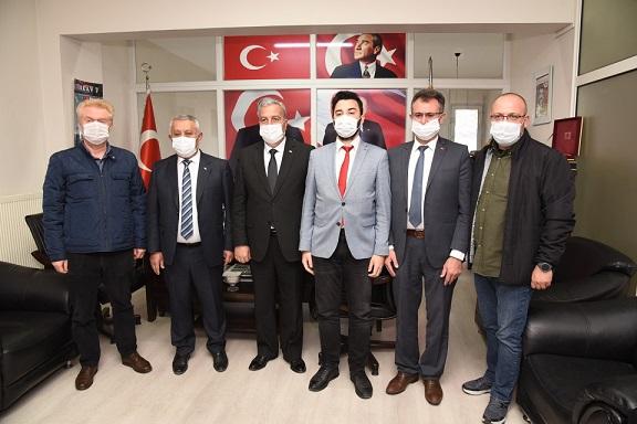 Başkan Zeybek’ten Kocacan’a hayırlı olsun ziyareti