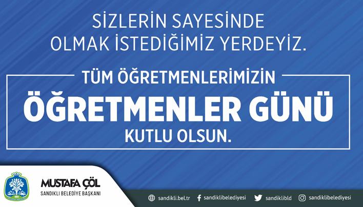 Başkan Çöl’den Öğretmenler Günü Mesajı