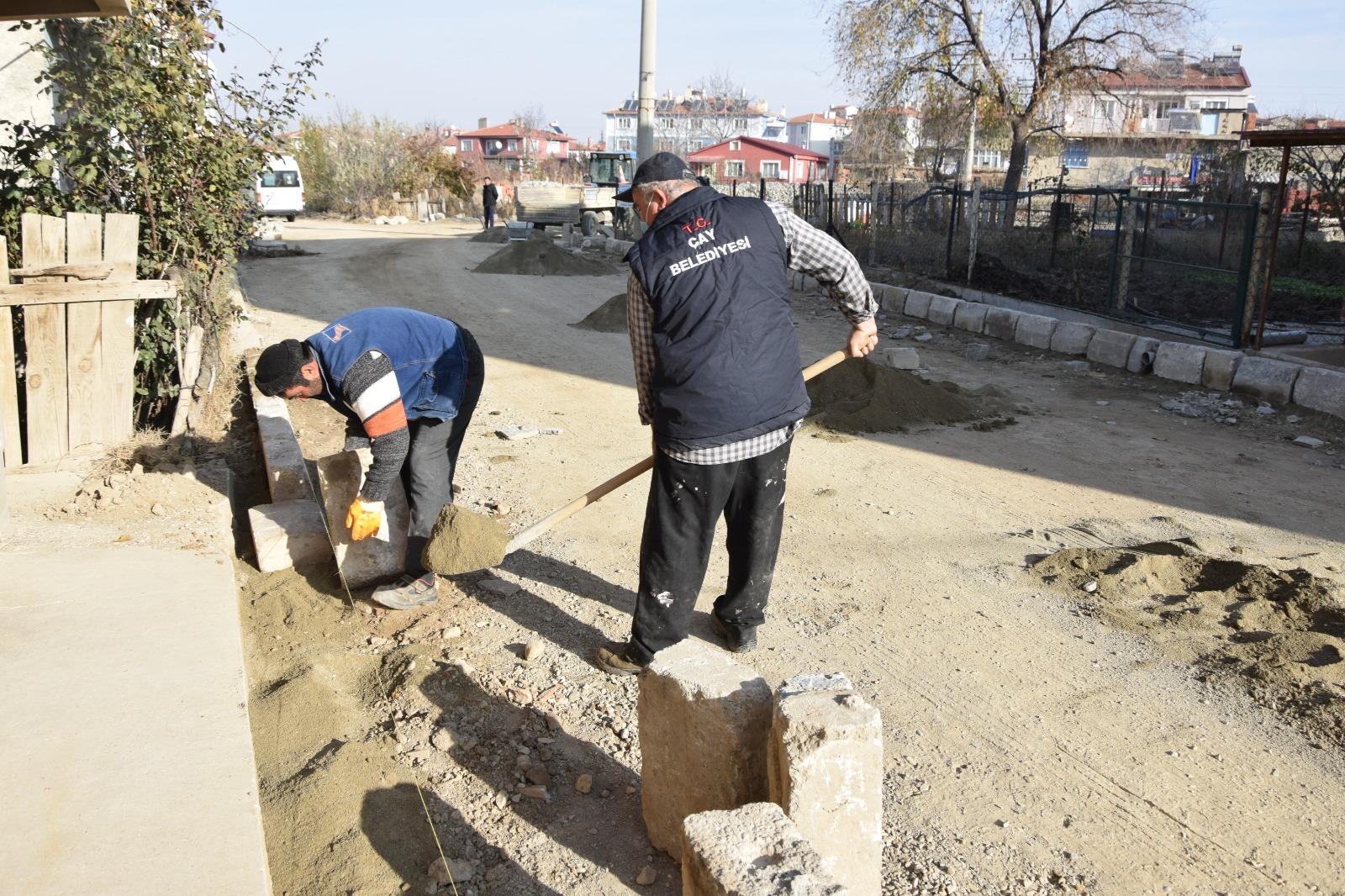 Çay’da Çevre Düzenleme Çalışmaları