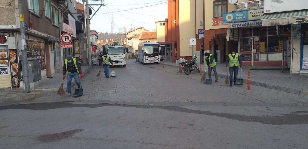 3 günde Cadde ve sokaklar pırıl pırıl