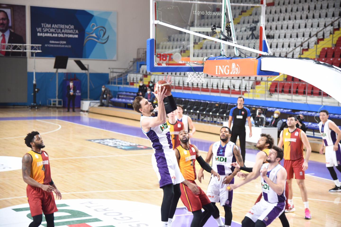 Basketbolda Galatasaray'ı yendik: 97-80