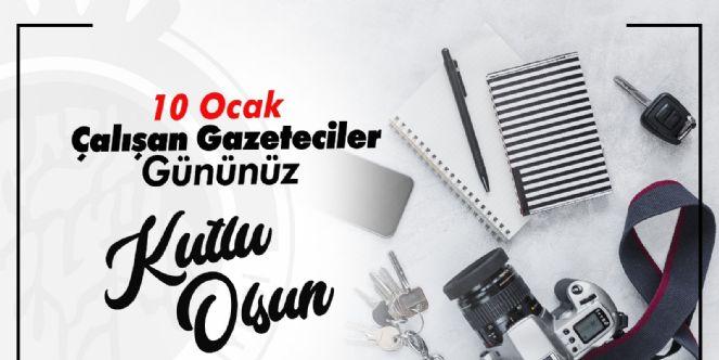 Başkan Zeybek'in 10 Ocak Çalışan Gazeteciler günü mesajı