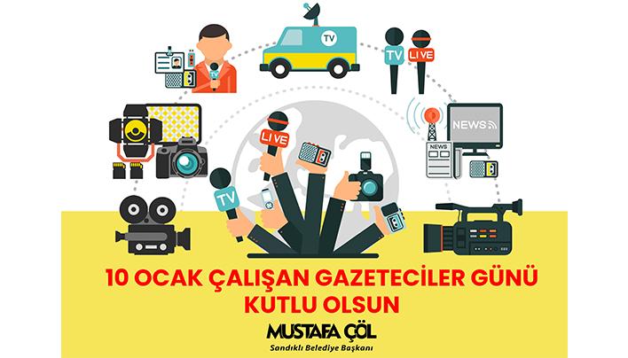 Başkan Çöl'den 10 Ocak Çalışan Gazeteciler Günü Mesajı