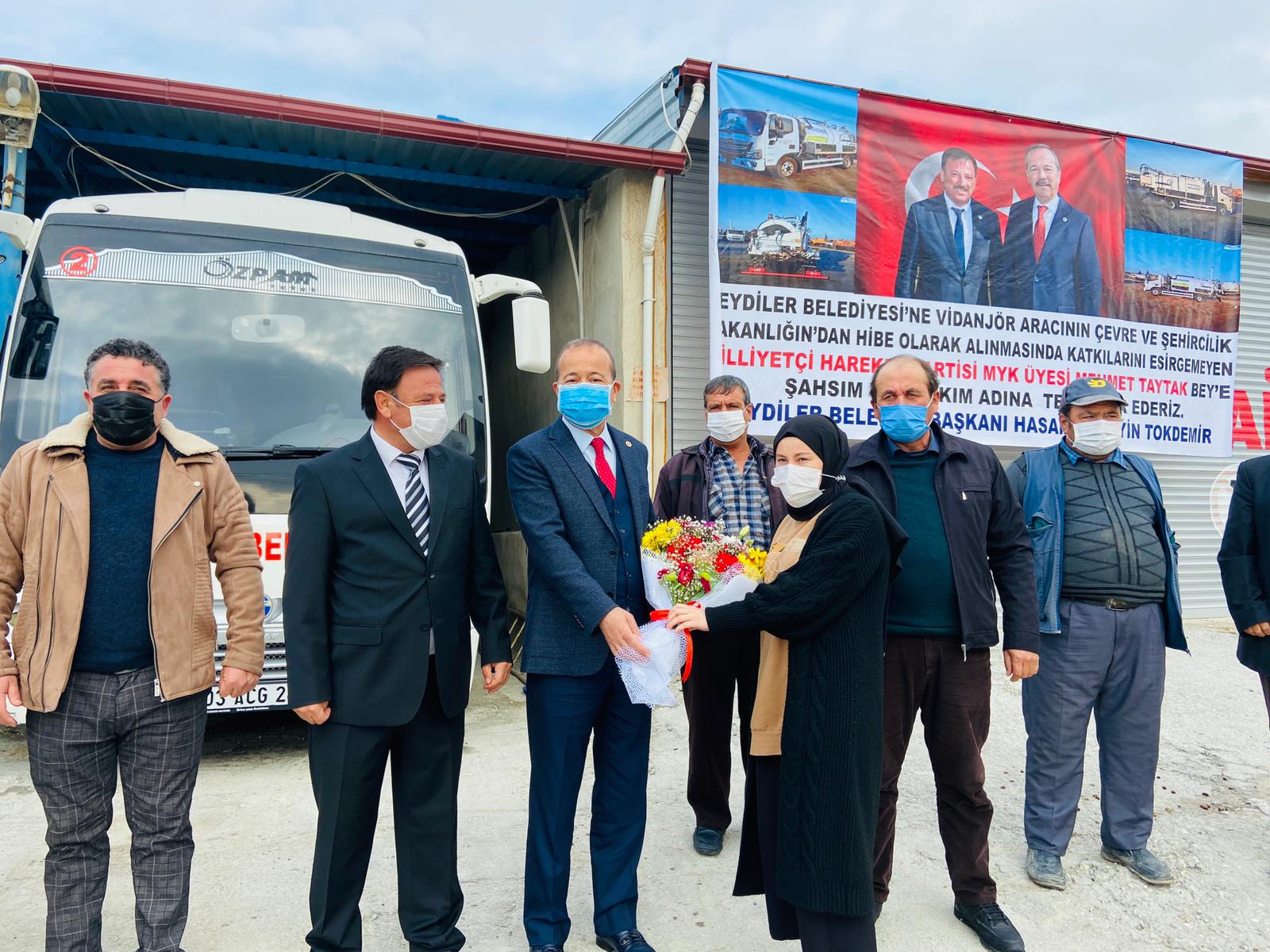 Başkan Tokdemir’den Milletvekili Taytak’a teşekkür