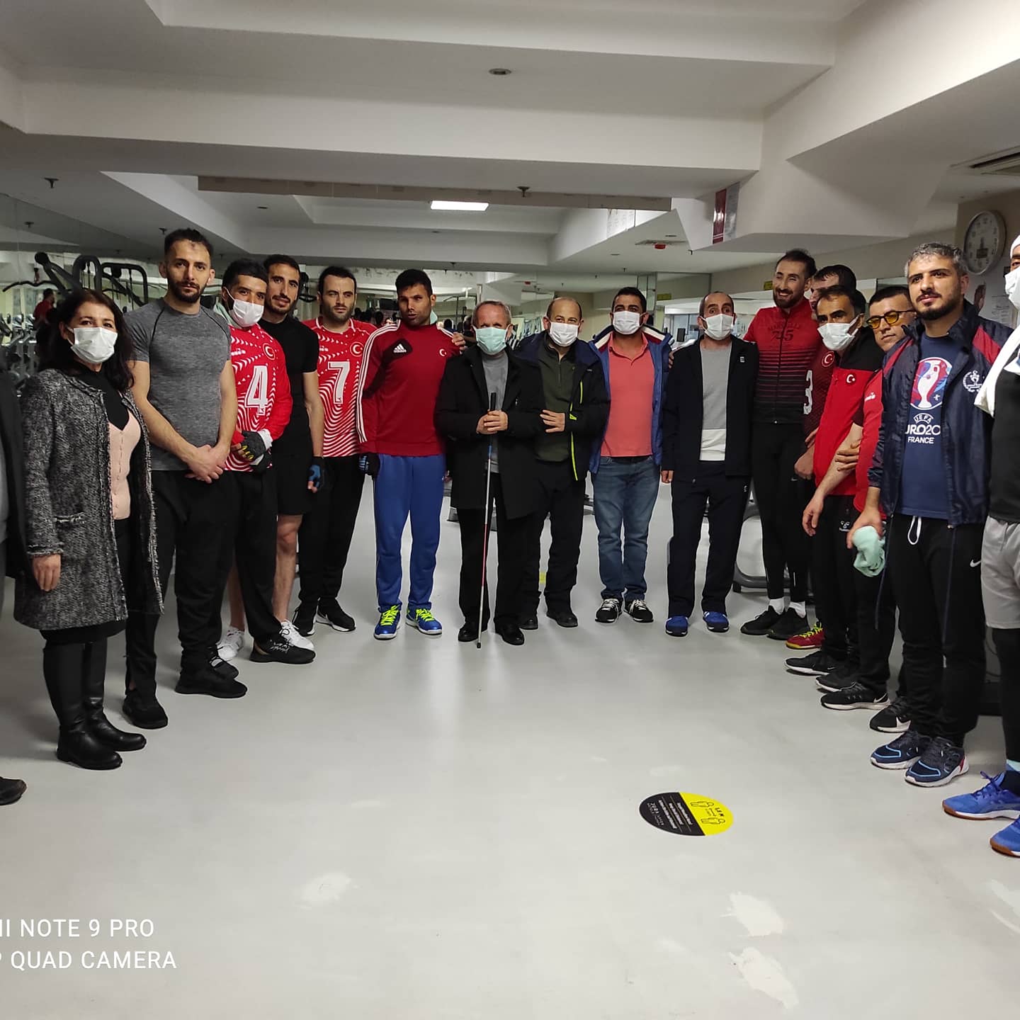 Goalball erkek milli takımı kamp yapmak için Afyon'a geldi