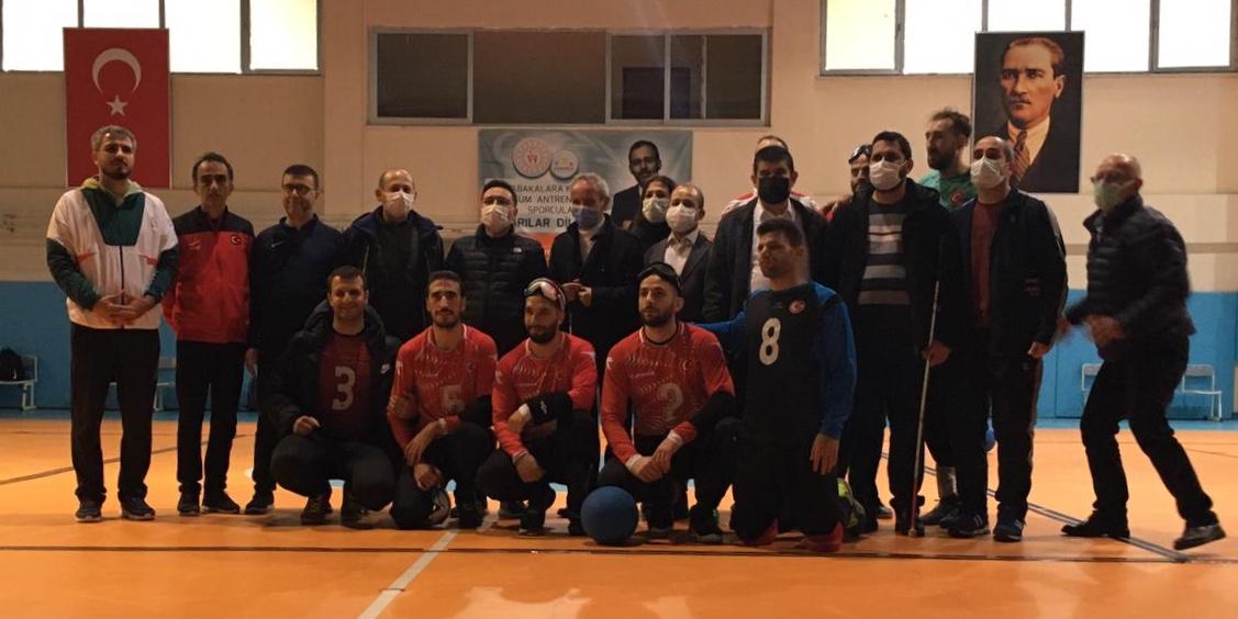 Goalball Erkek Milli Takımı Afyon'da kampa başladı